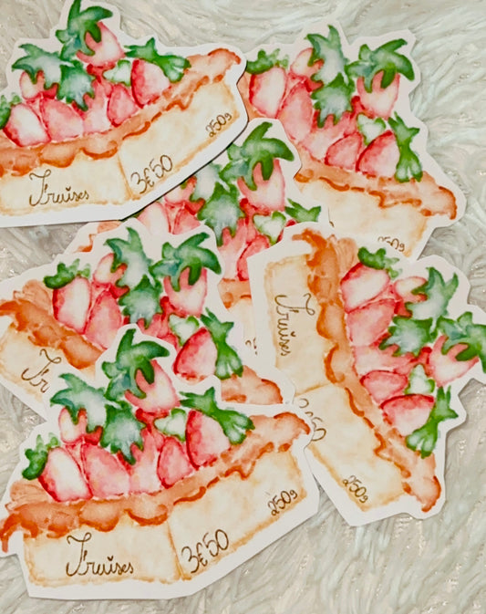 Stickers fraises