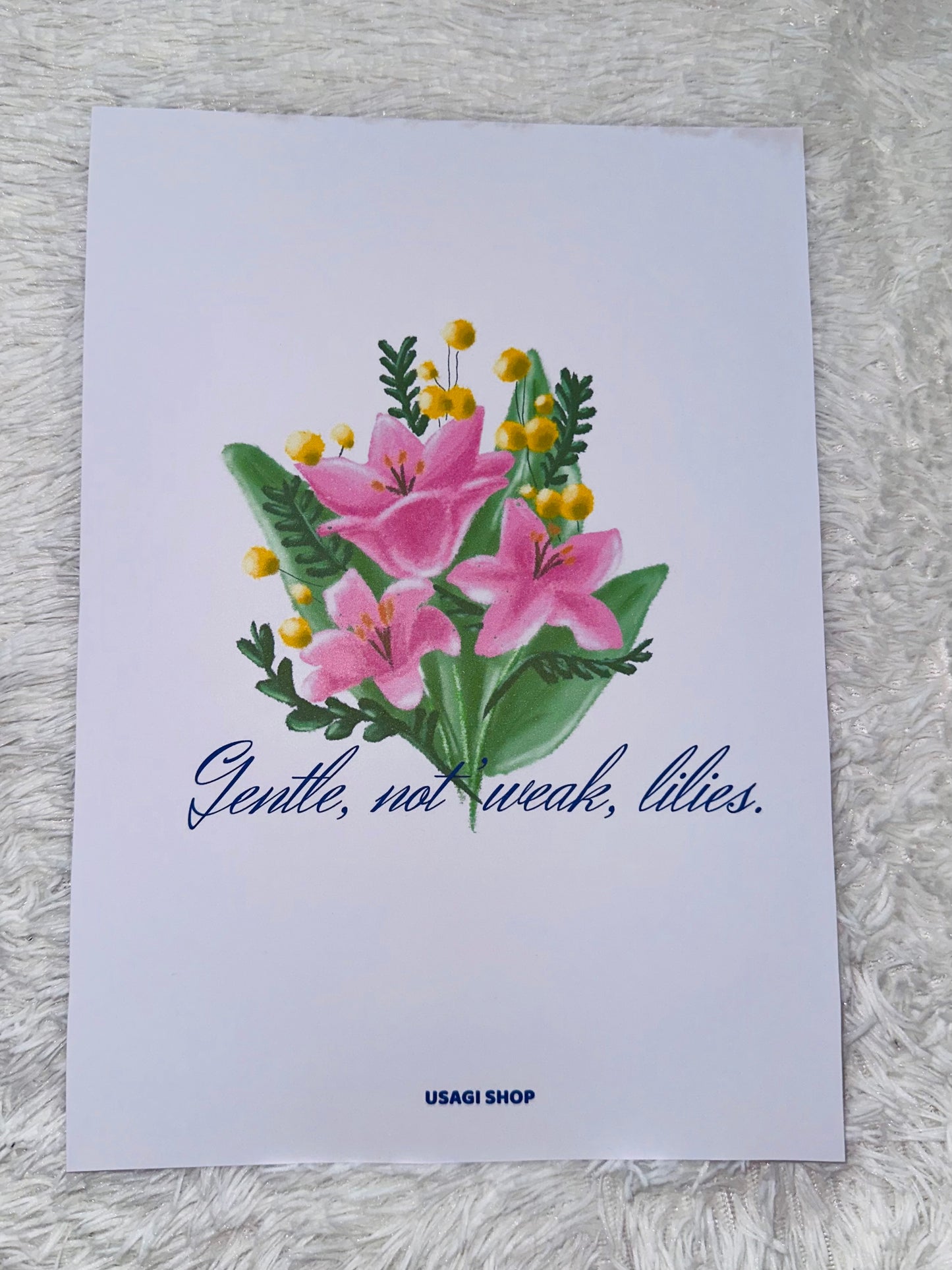 Affiches A4 fleurs militantes