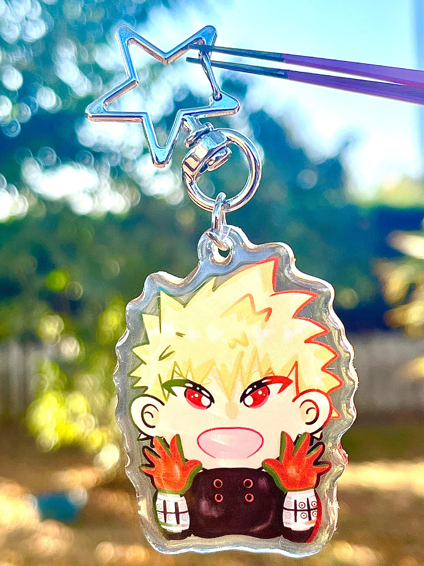 Porte-clé Bakugo