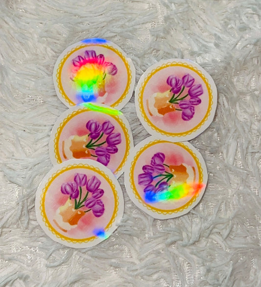 Stickers tulipes