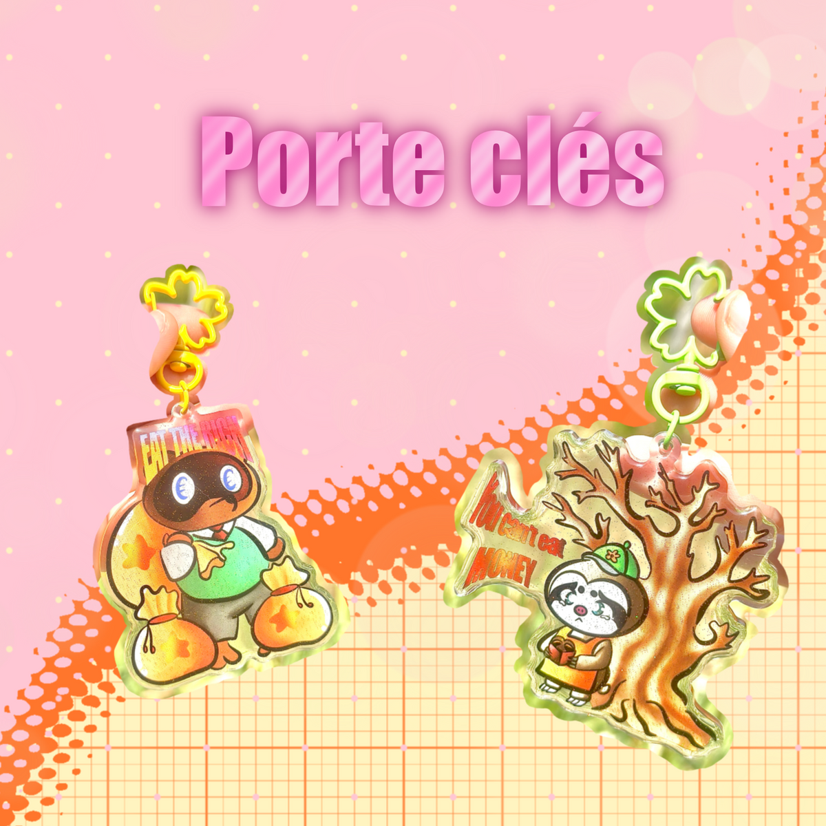 Porte-clés militants